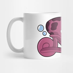 Octopus as Motorycycle Mug